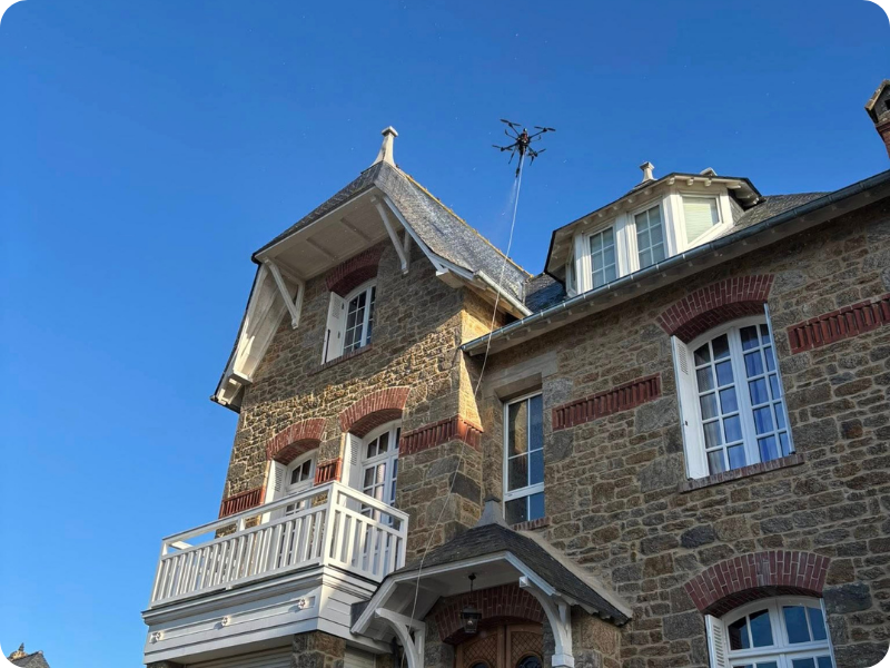 demoussage toiture tinteniac