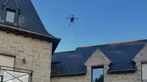 Nettoyage façade Dinan-1