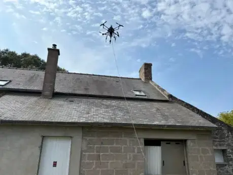 Nettoyage façade Dol-de-Bretagne-1