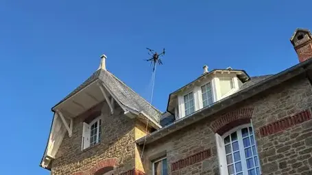 Nettoyage gouttière à Tinténiac - image 2