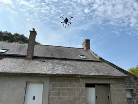 Nettoyage gouttière à Tinténiac - image 4