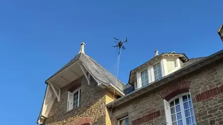 Nettoyage panneau solaire Pontorson-1