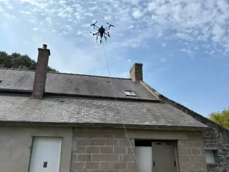 Nettoyage panneau solaire Tinténiac-1