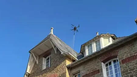 Nettoyage toiture Tinténiac-1